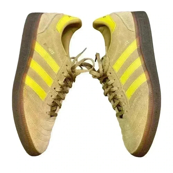 Adidas Originals Busenitz Vintage Skateboarding Shoes in Beige Yellow Size 8 main image 8